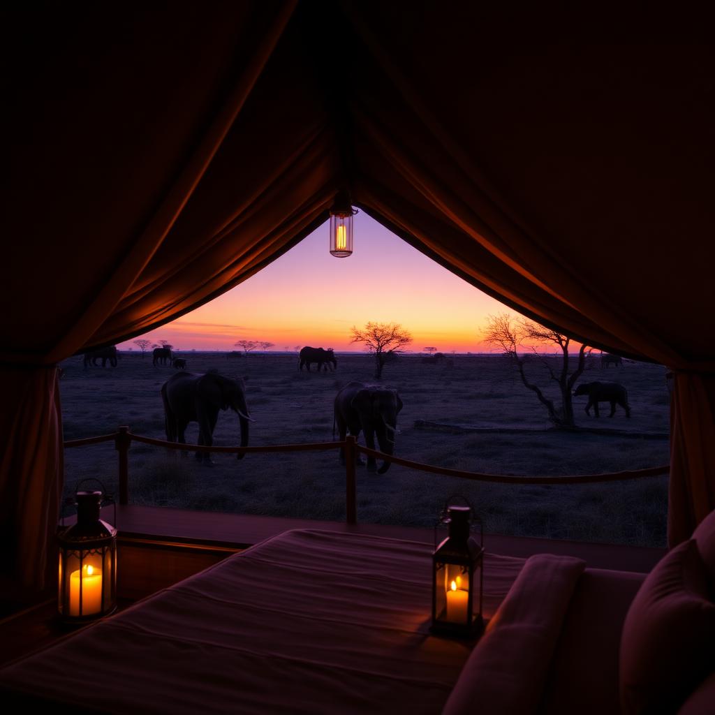 Private Camps, Tented suites in the wild